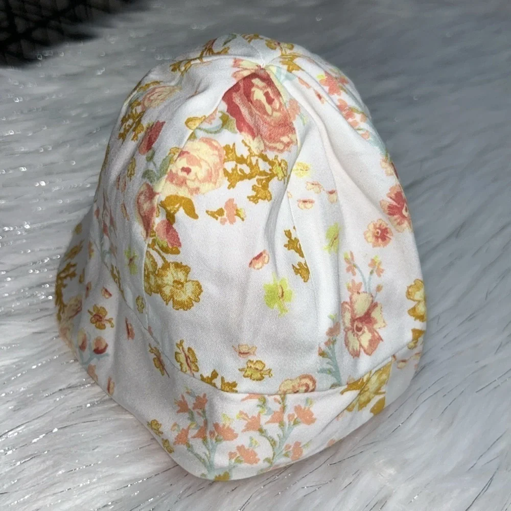 Je suis en CP! Floral Toddler Sun Hat size XS